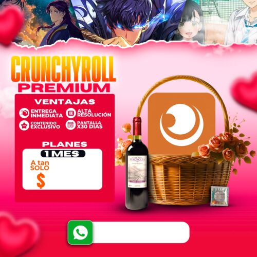 Crunchyroll (1 Pantalla)